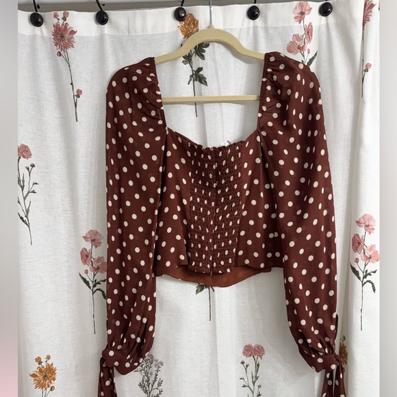 Reformation Sawtelle Top Au Lait - Size 2 NWOTs! - Picture 11 of 13